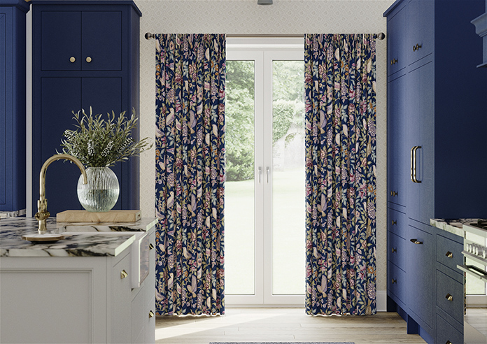 Heritage, Midnight - Made to Measure Curtains - Image 3